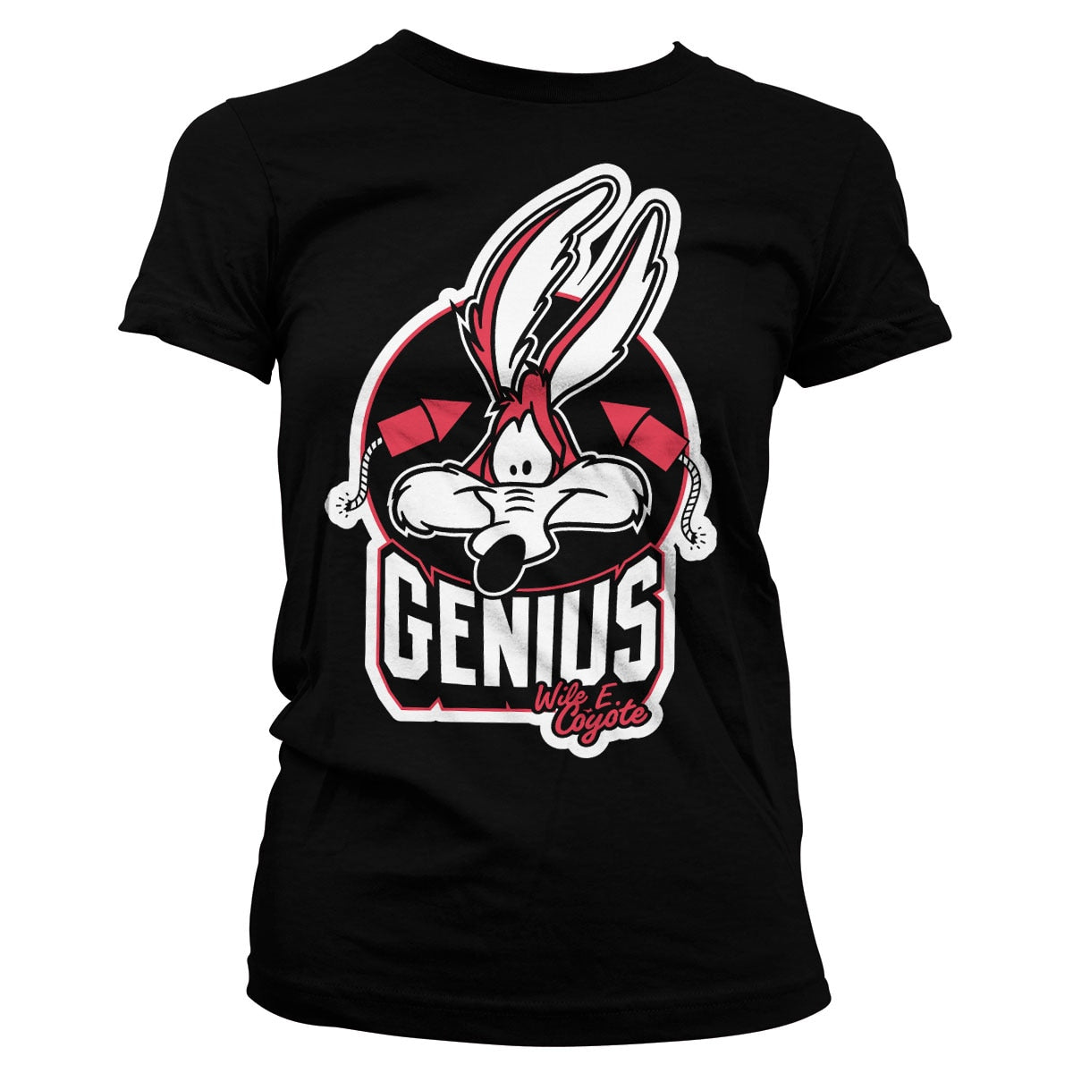 Wile E. Coyote - Genius Girly Tee – T-shirt femme