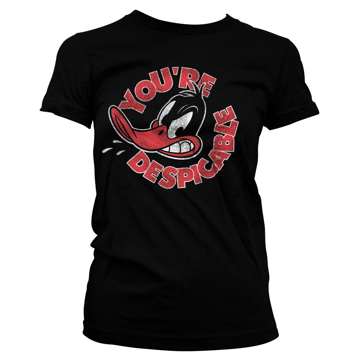 Daffy Duck - You're Despicable Girly Tee – T-shirt femme