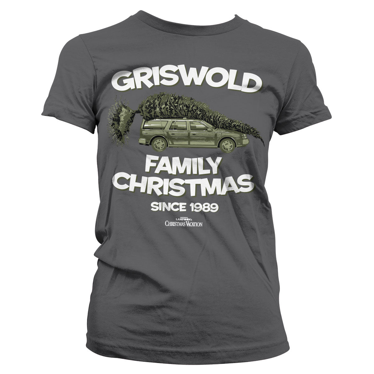 Bonjour les vacances - Griswold Family Christmas Girly Tee – T-shirt femme