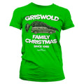 Bonjour les vacances - Griswold Family Christmas Girly Tee – T-shirt femme