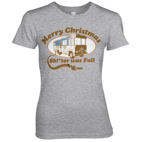 Bonjour les vacances - Shitter Was Full Girly Tee – T-shirt femme