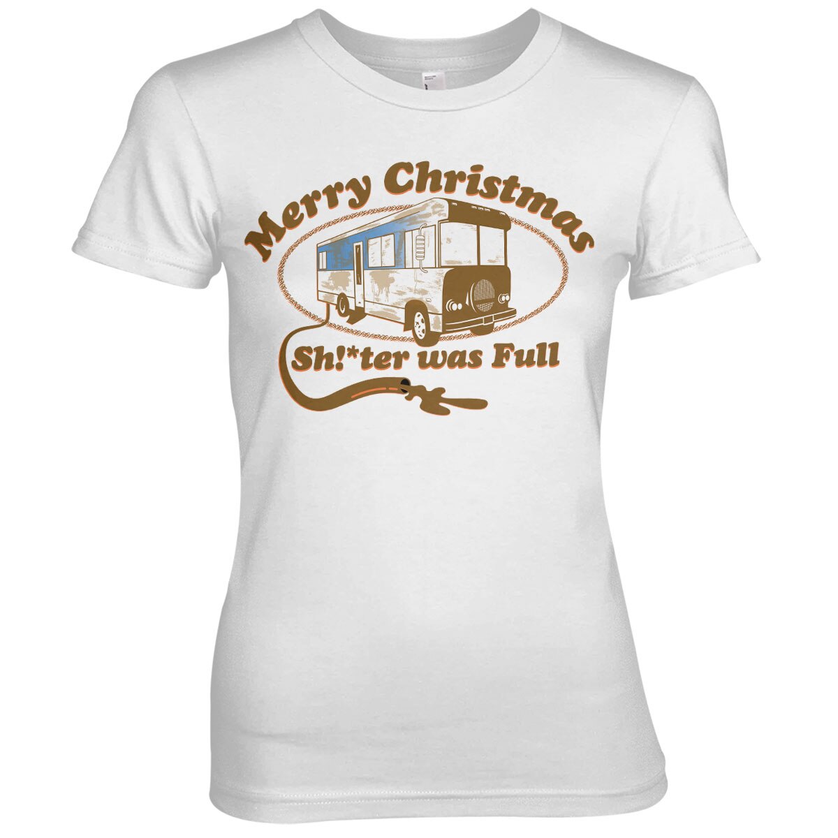 Bonjour les vacances - Shitter Was Full Girly Tee – T-shirt femme