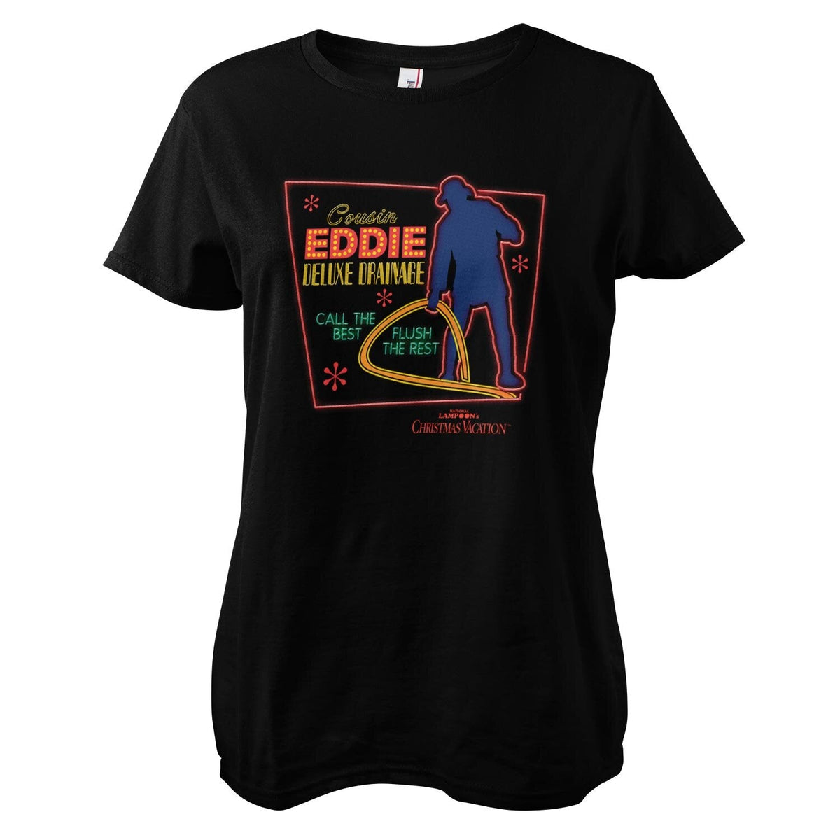 Bonjour les vacances - Cousin Eddie Deluxe Drainage Girly Tee – T-shirt femme