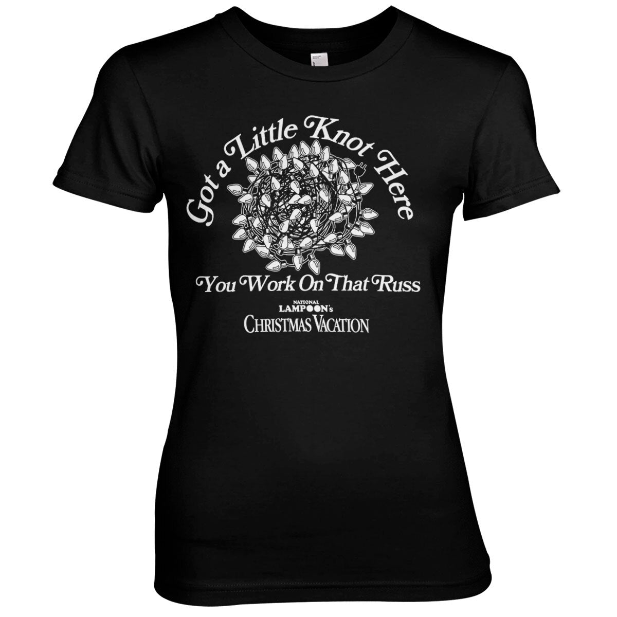 Bonjour les vacances - Got a Little Knot Here Girly Tee – T-shirt femme