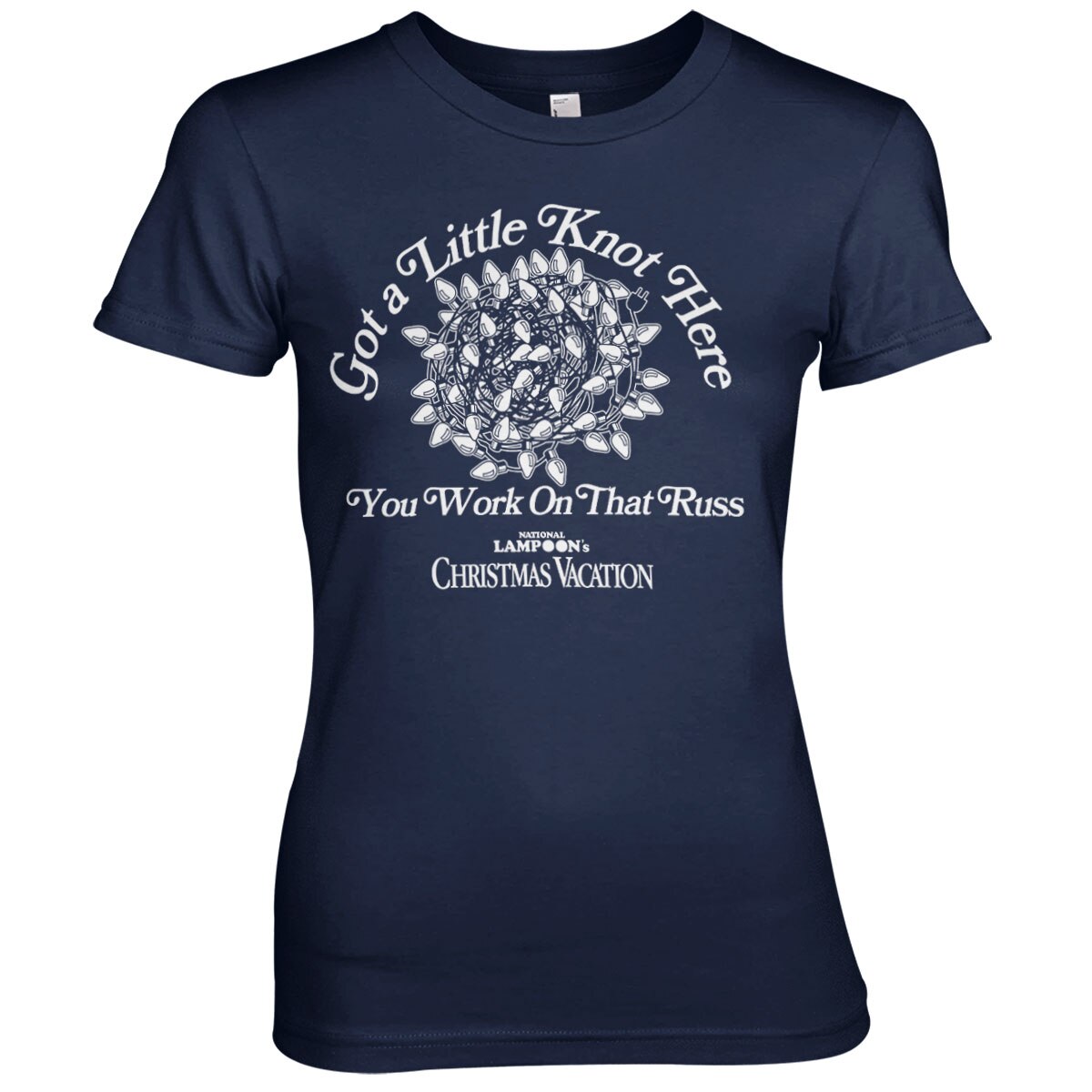 Bonjour les vacances - Got a Little Knot Here Girly Tee – T-shirt femme