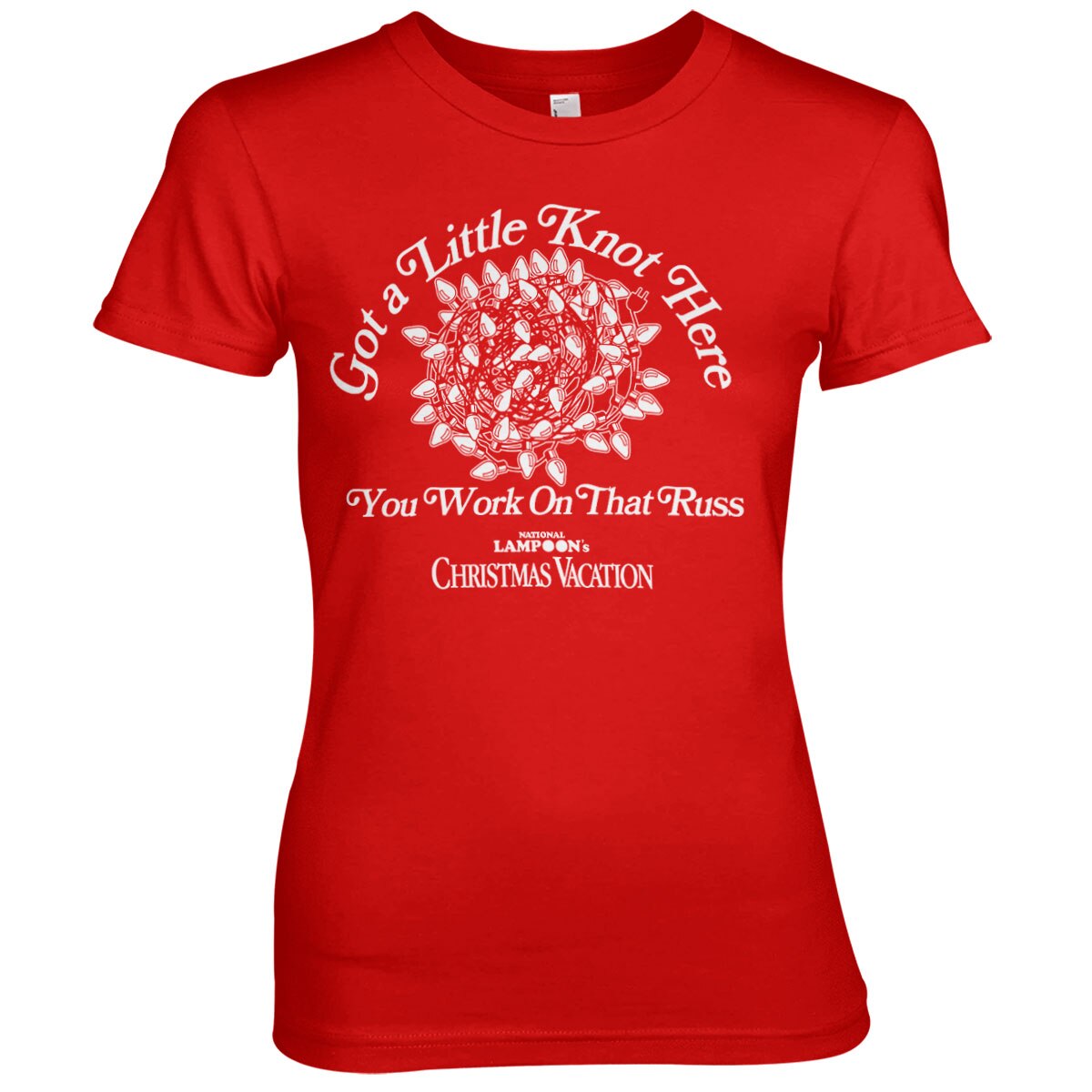 Bonjour les vacances - Got a Little Knot Here Girly Tee – T-shirt femme
