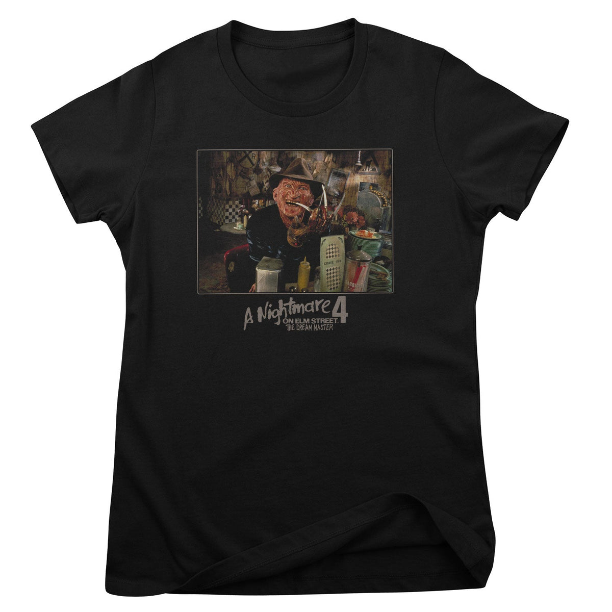 A Nightmare On Elm Street (Les Griffes de la nuit) 4 - Freddy Girly Tee – T-shirt femme