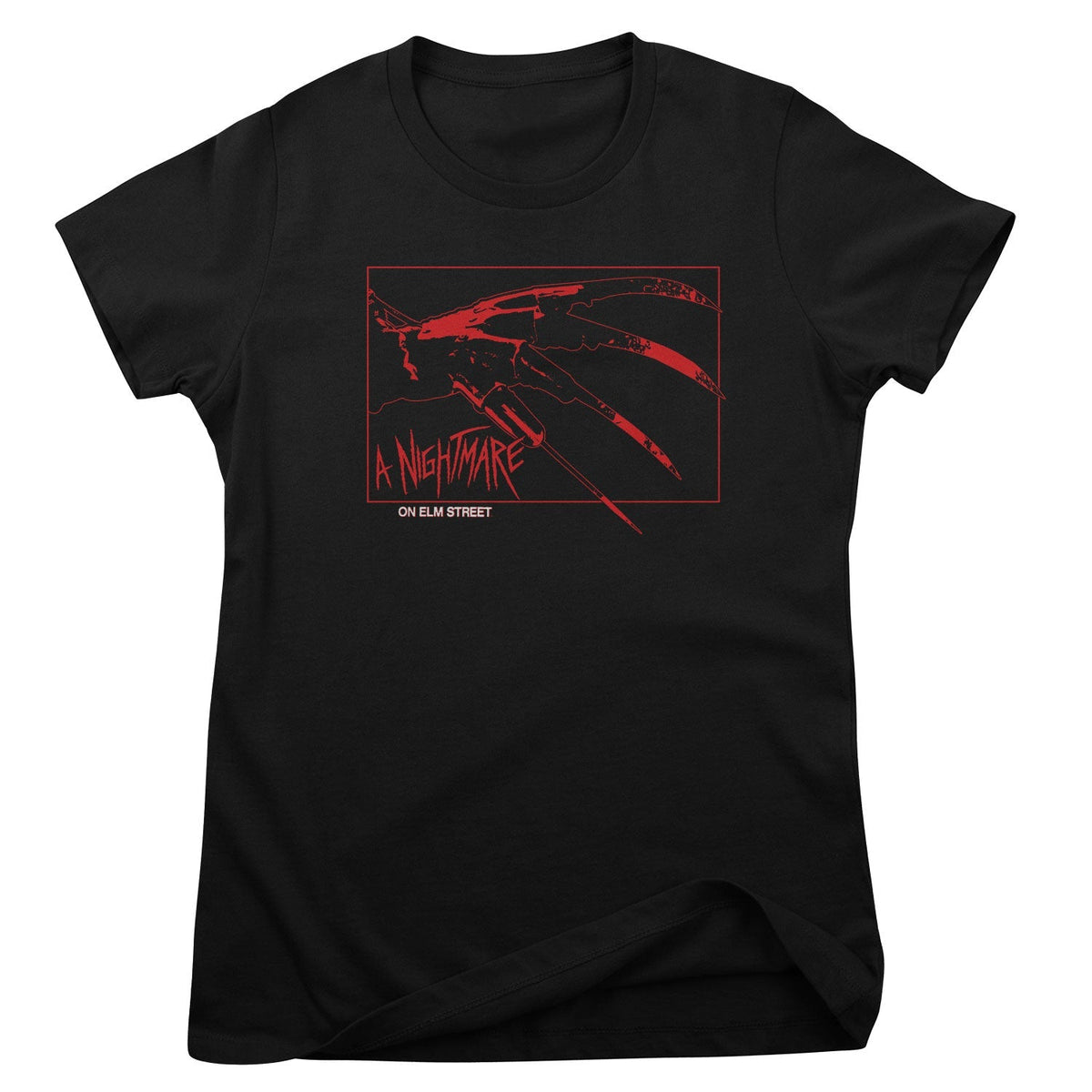 Les Griffes de la nuit - Freddy Krueger's Glove Girly Tee – T-shirt femme