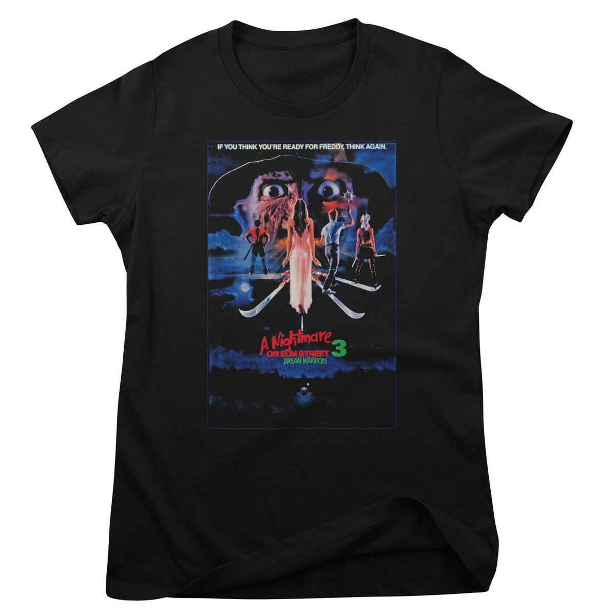 Les Griffes de la nuit - Dream Warriors Poster Girly Tee – T-shirt femme