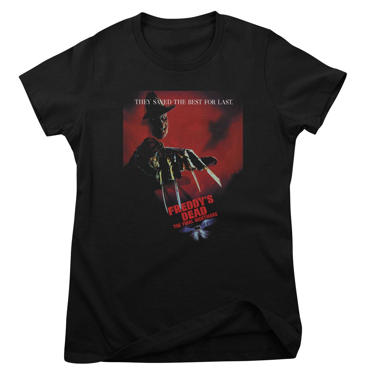Les Griffes de la nuit - The Final Nightmare Poster Girly Tee – T-shirt femme