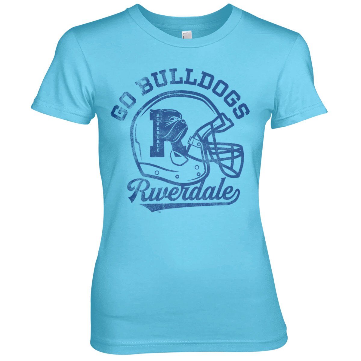 Riverdale - Go Bulldogs Vintage Girly Tee – T-shirt femme