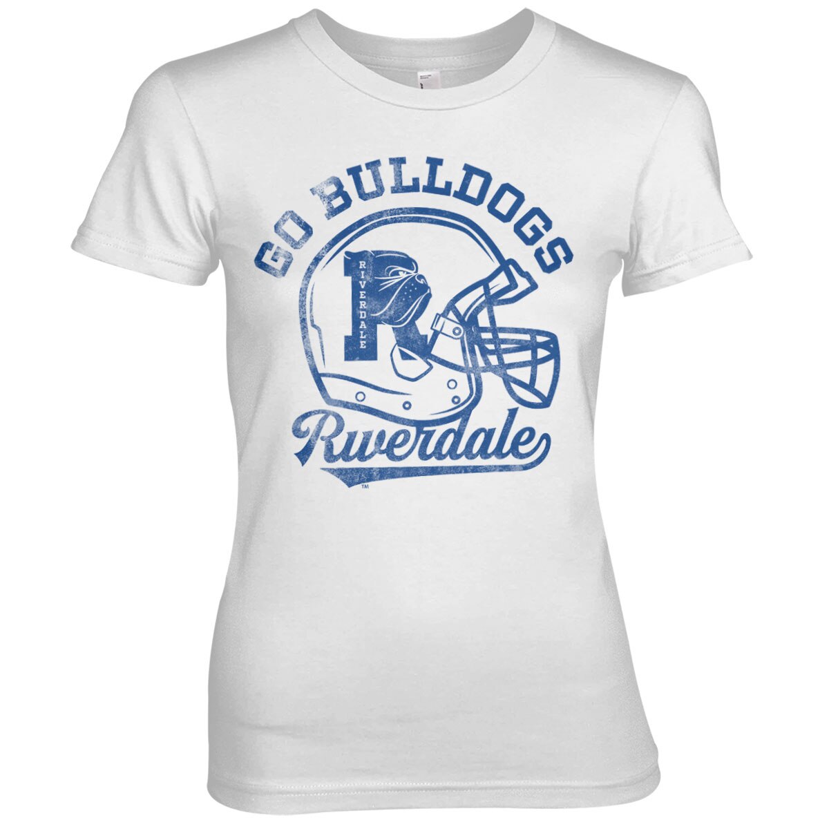 Riverdale - Go Bulldogs Vintage Girly Tee – T-shirt femme