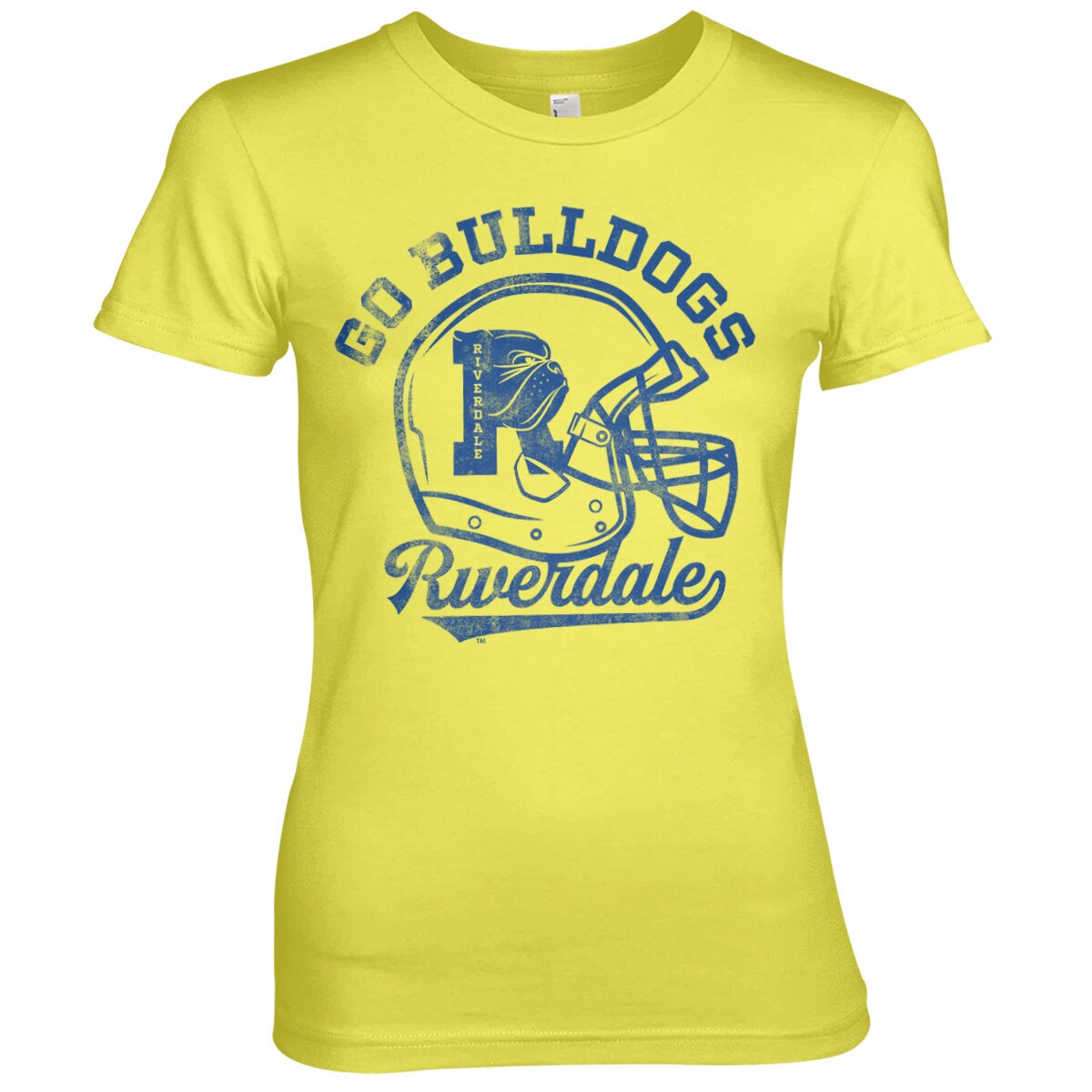 Riverdale - Go Bulldogs Vintage Girly Tee – T-shirt femme