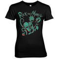 Rick And Morty Duotone Girly Tee – T-shirt femme