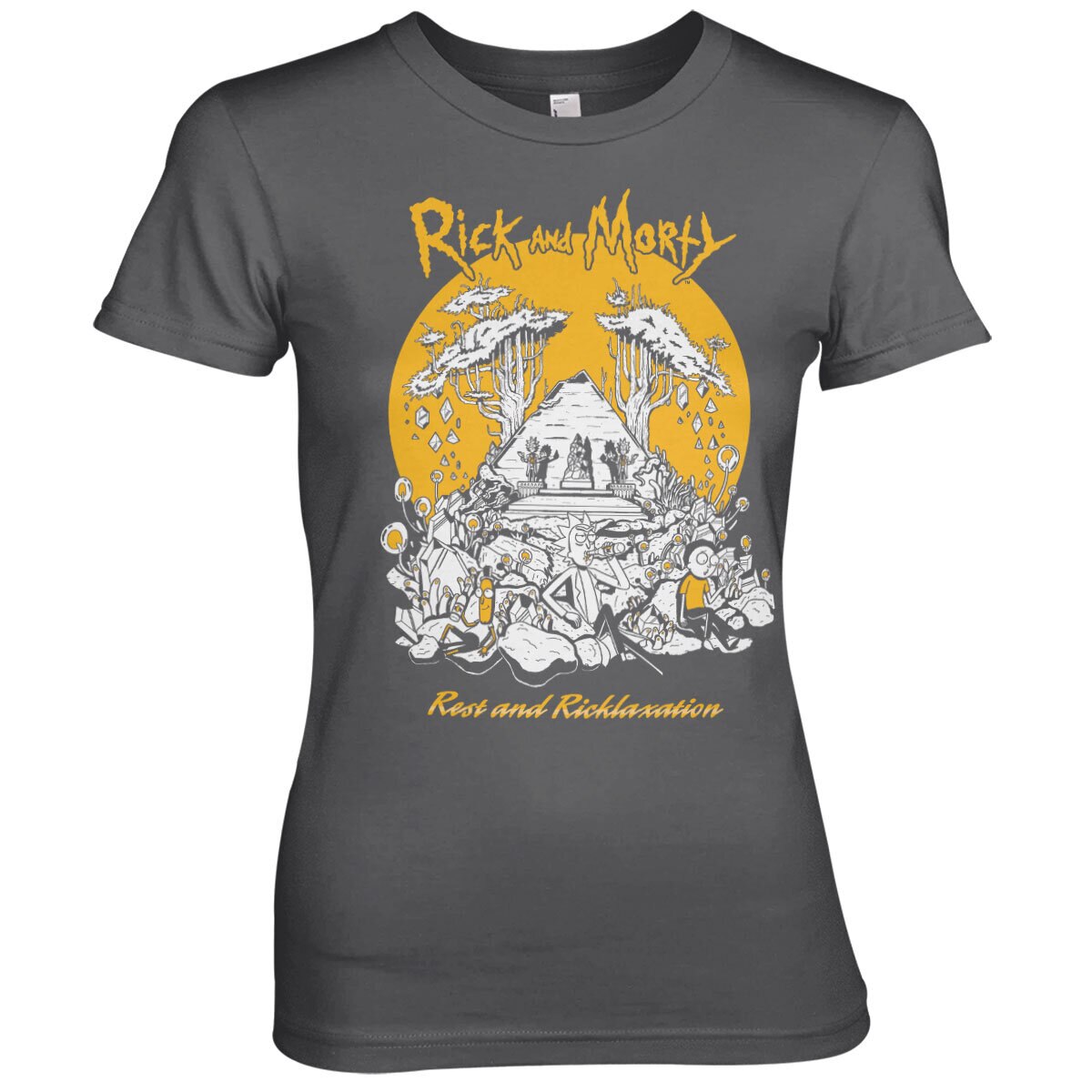 Rest And Ricklaxation Girly Tee – T-shirt femme