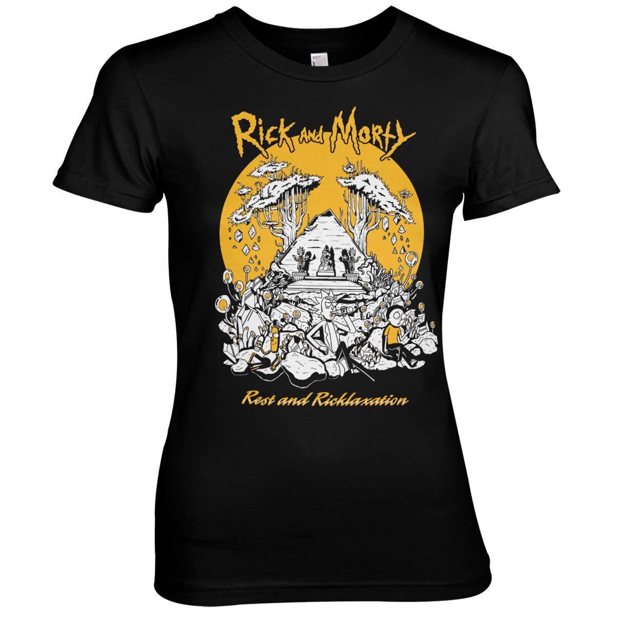 Rest And Ricklaxation Girly Tee – T-shirt femme
