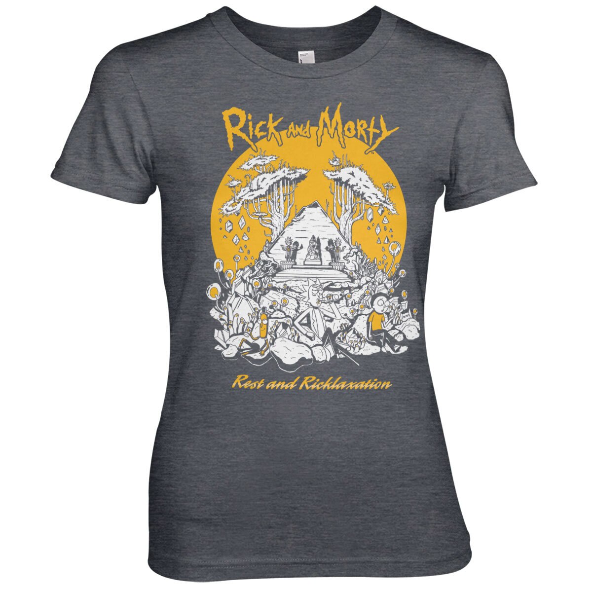 Rest And Ricklaxation Girly Tee – T-shirt femme
