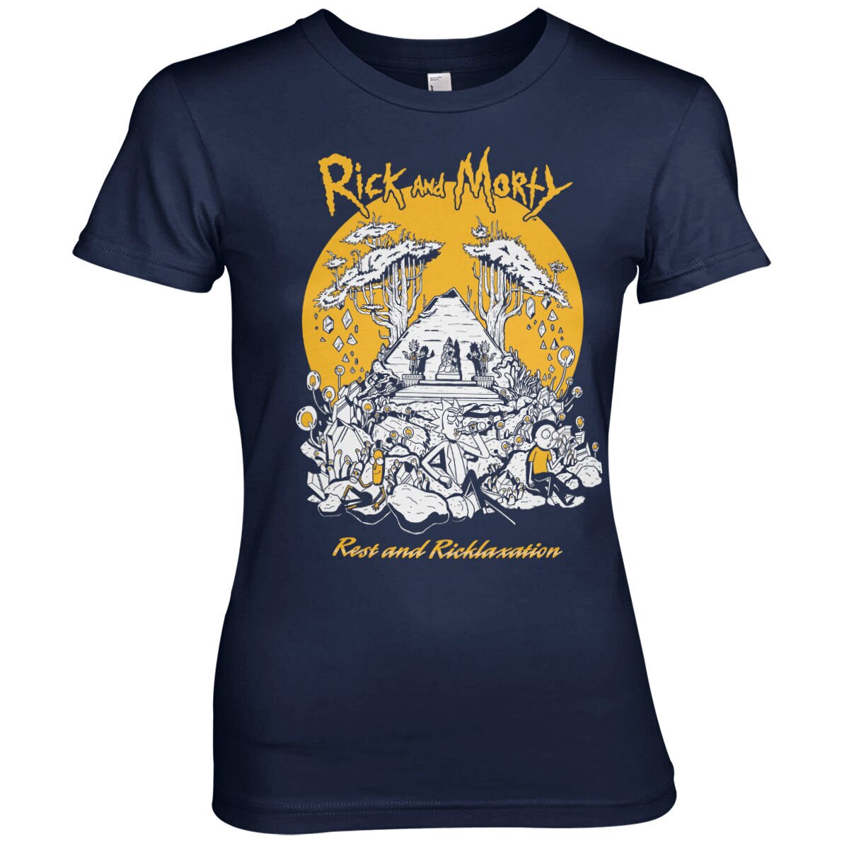 Rest And Ricklaxation Girly Tee – T-shirt femme