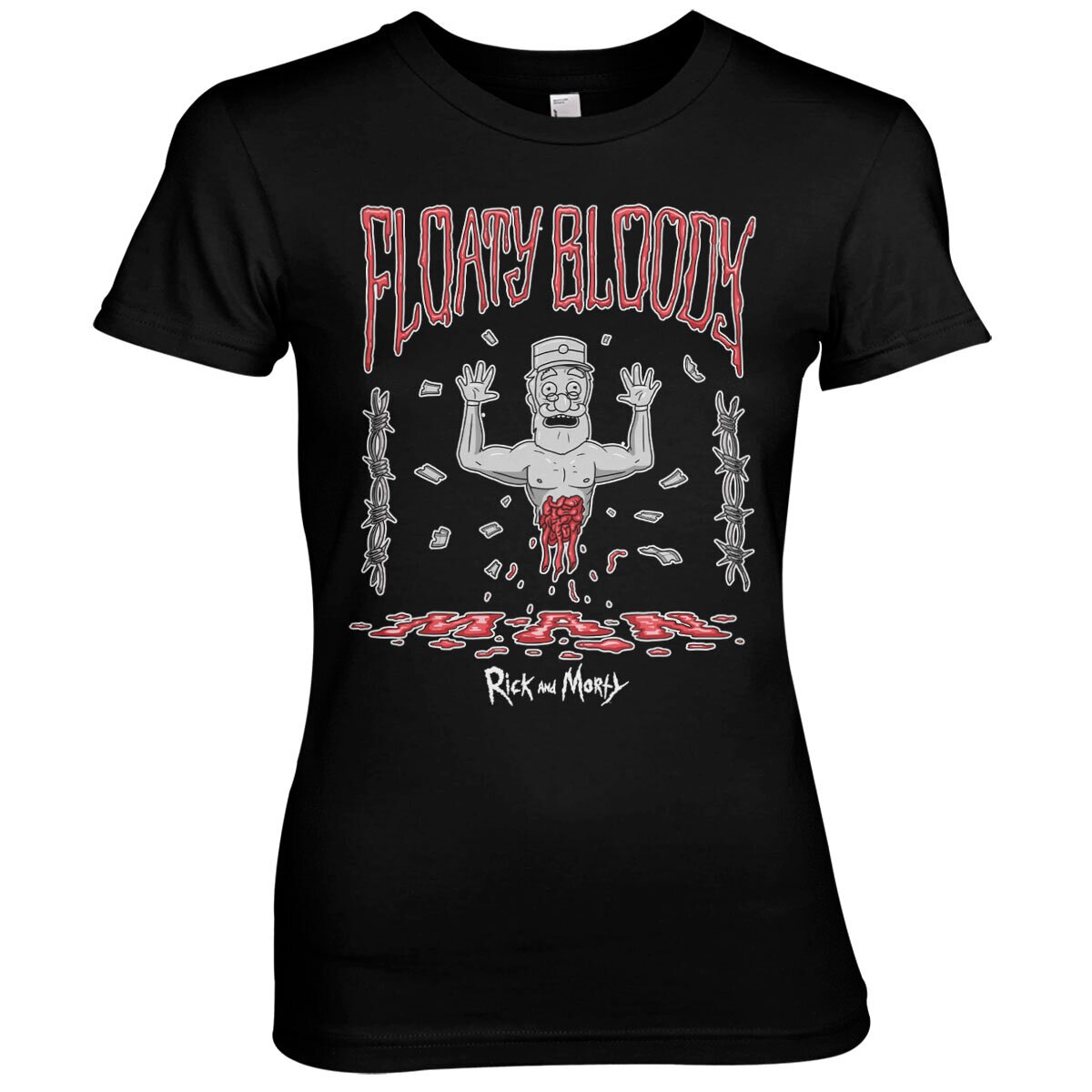 Floaty Bloody Man Girly Tee – T-shirt femme