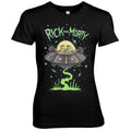 Rick And Morty Spaceship Girly Tee – T-shirt femme
