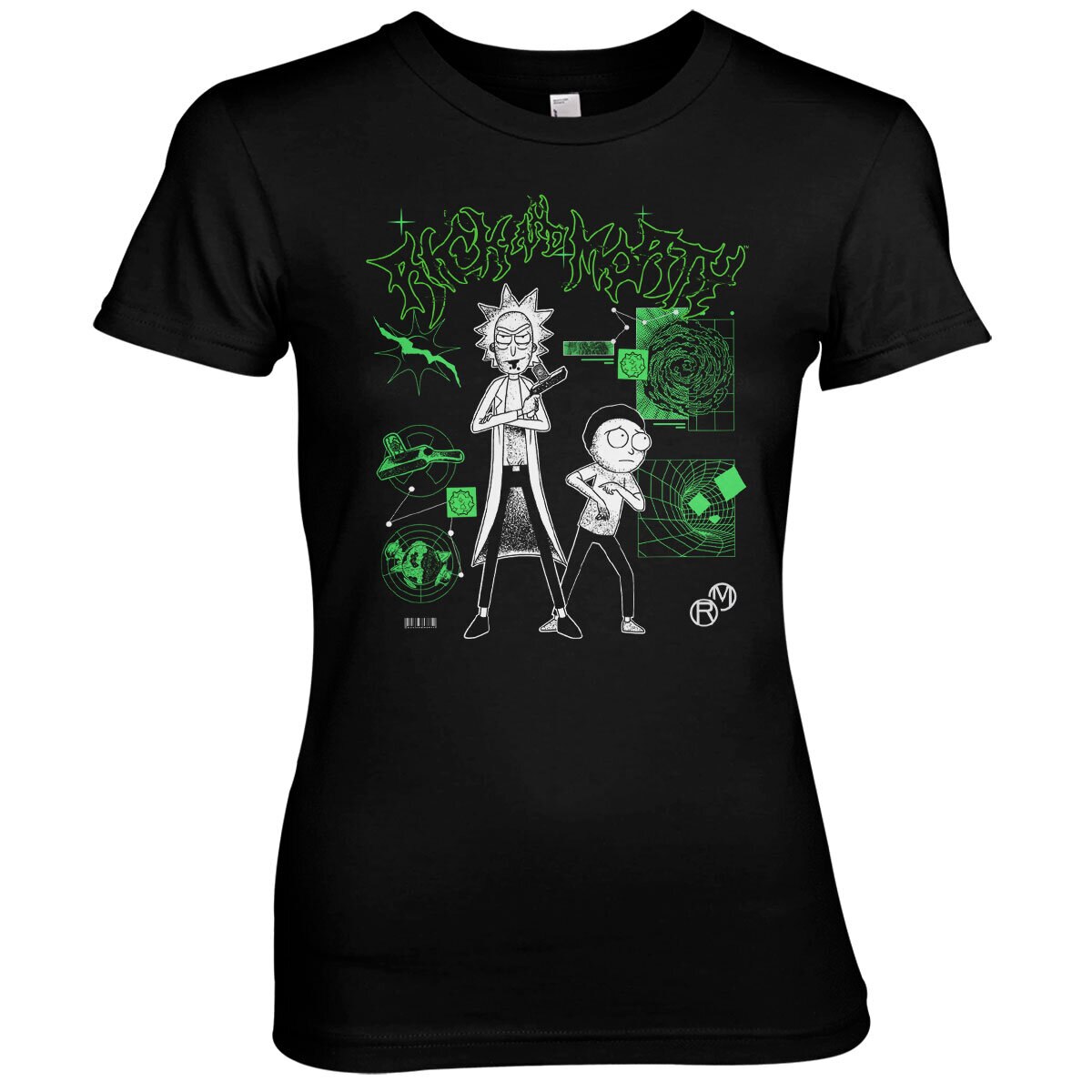 Rick and Morty LAB Girly Tee – T-shirt femme