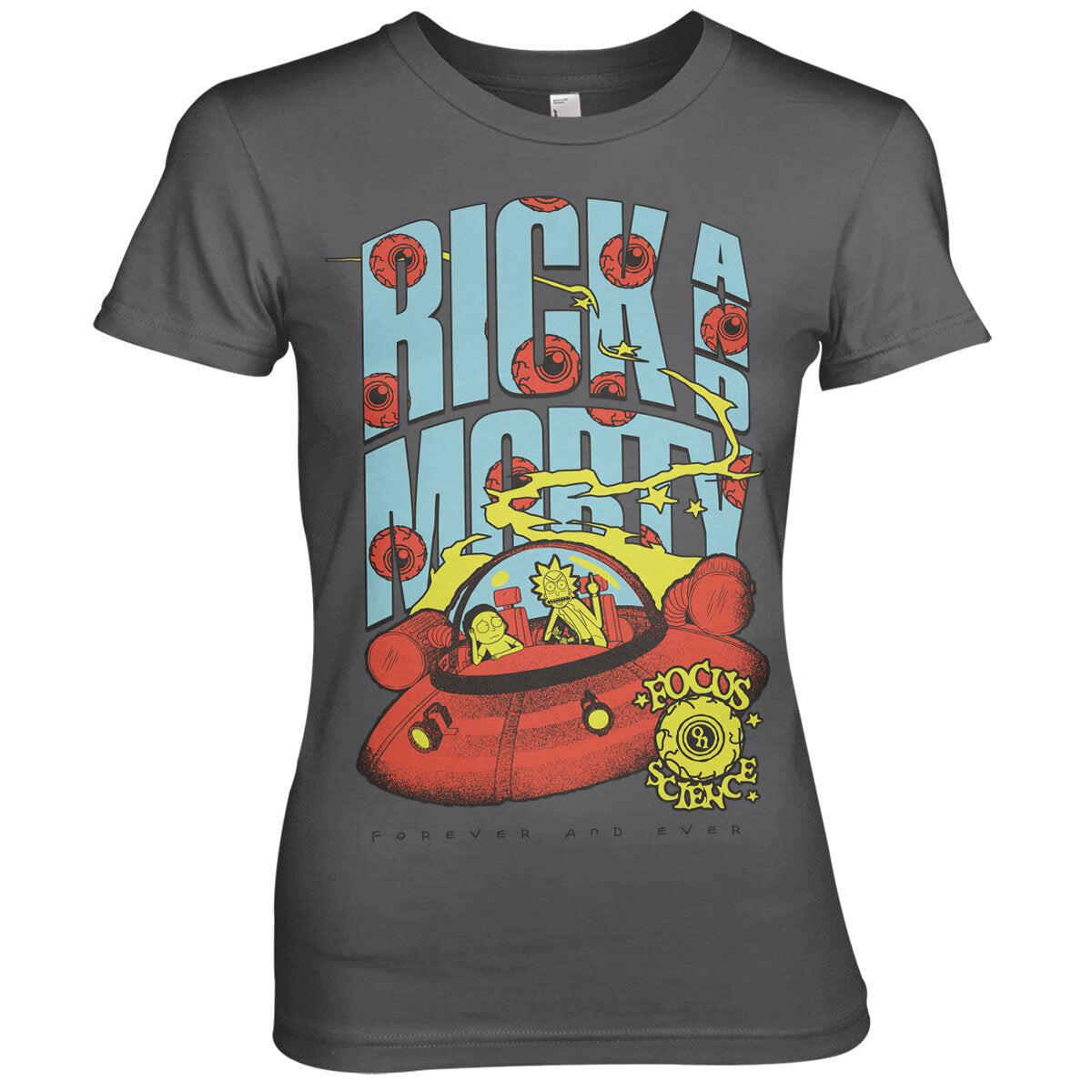 Rick and Morty - Focus On Science Girly Tee – T-shirt femme