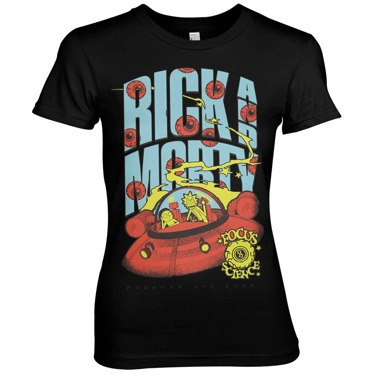 Rick and Morty - Focus On Science Girly Tee – T-shirt femme