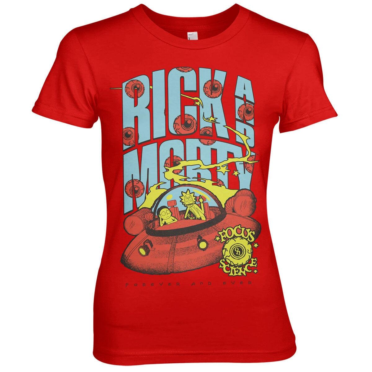 Rick and Morty - Focus On Science Girly Tee – T-shirt femme