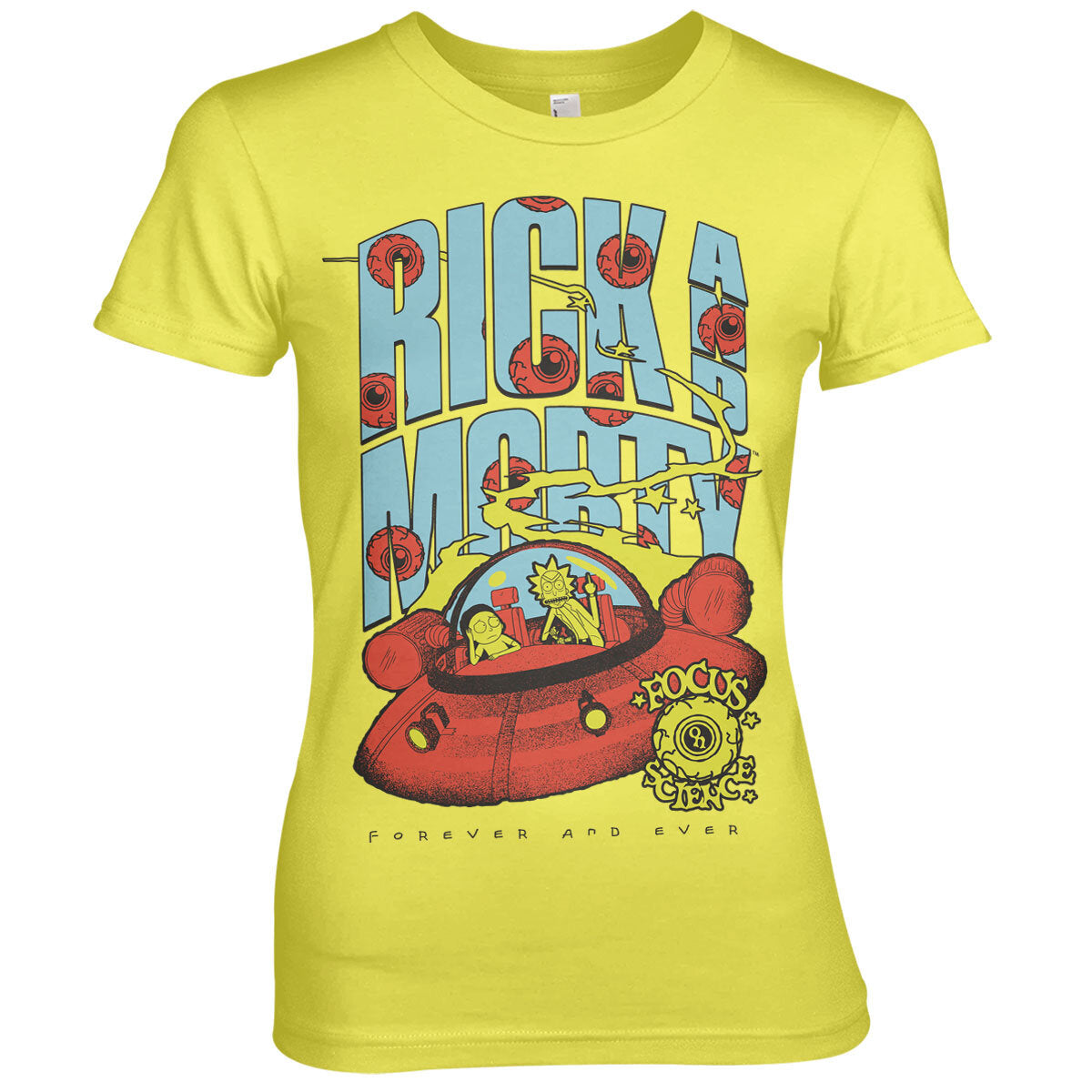 Rick and Morty - Focus On Science Girly Tee – T-shirt femme