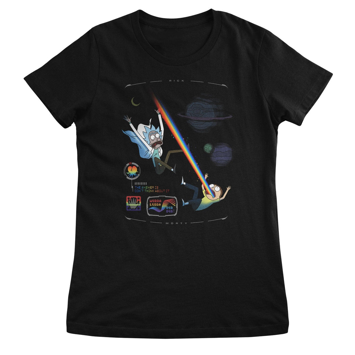 Wubba Lubba Dub Dub Girly Tee – T-shirt femme