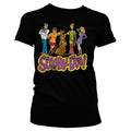 Team Scooby Doo Distressed Girly Tee – T-shirt femme