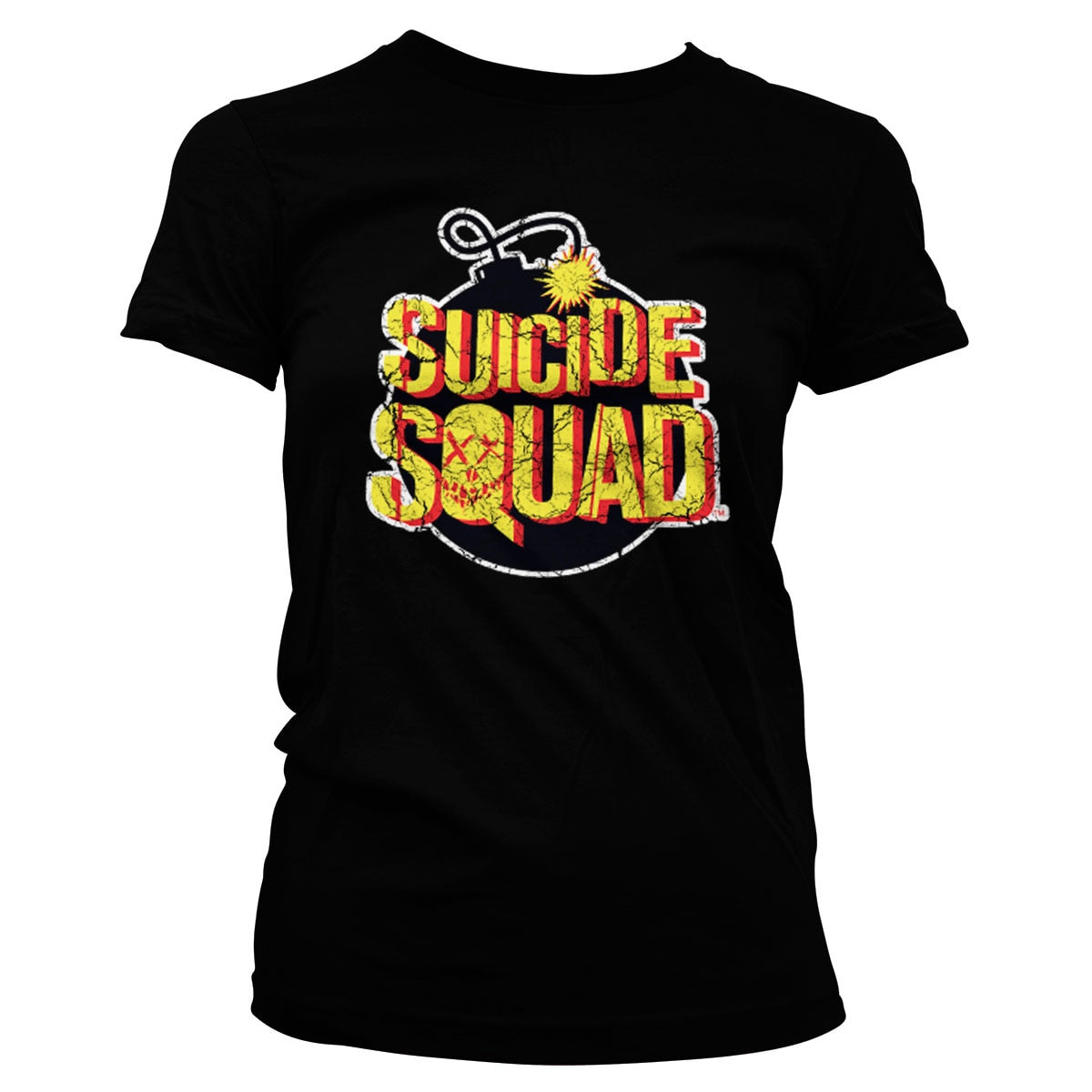 Suicide Squad Bomb Logo Girly Tee – T-shirt femme