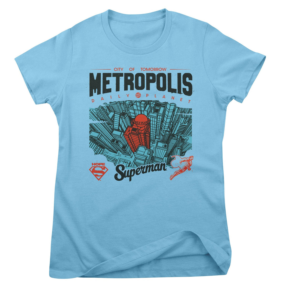 Metropolis - Daily Planet Girly Tee – T-shirt femme