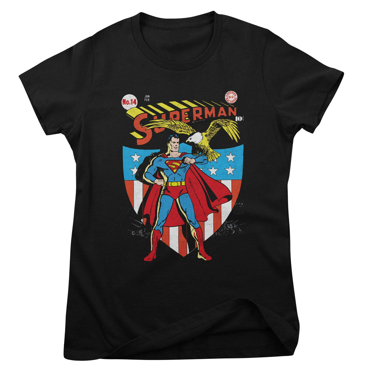 Superman - Eagle Girly Tee – T-shirt femme