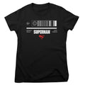 SUPERMAN Barcode Girly Tee – T-shirt femme