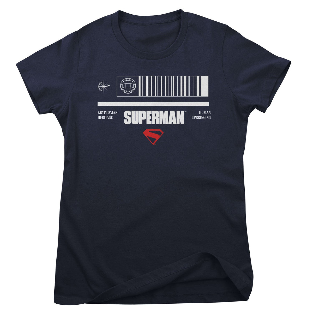 SUPERMAN Barcode Girly Tee – T-shirt femme