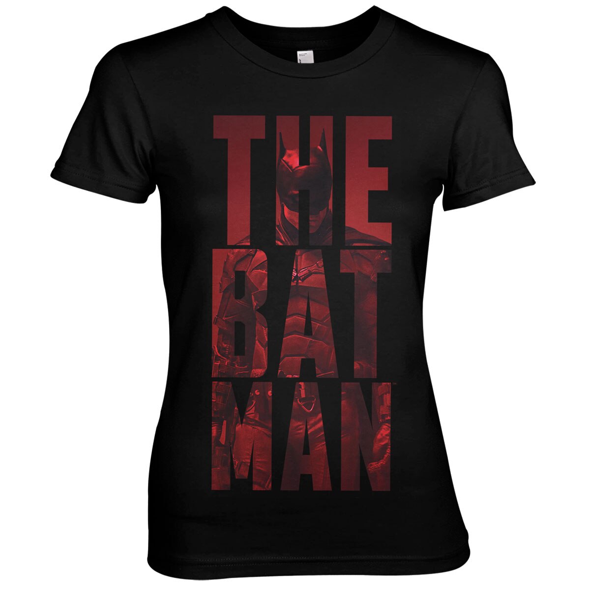The Batman Stacked Girly Tee – T-shirt femme