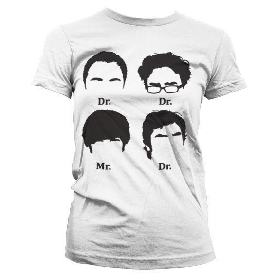 Big Bang Theory Prefix Heads Girly T-Shirt – T-shirt femme