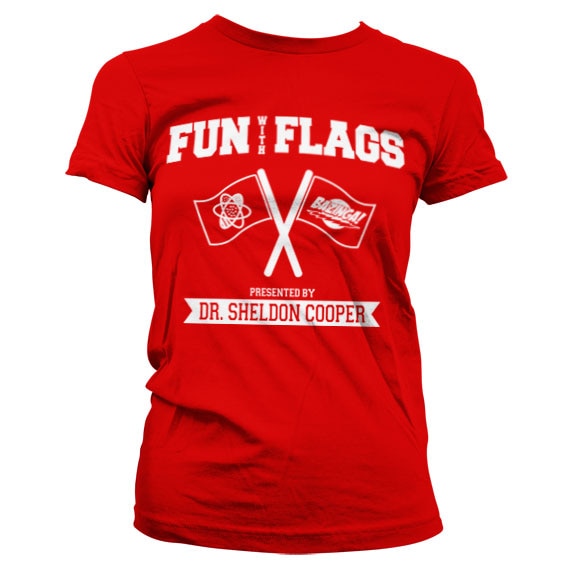 Fun With Flags Girly Tee – T-shirt femme