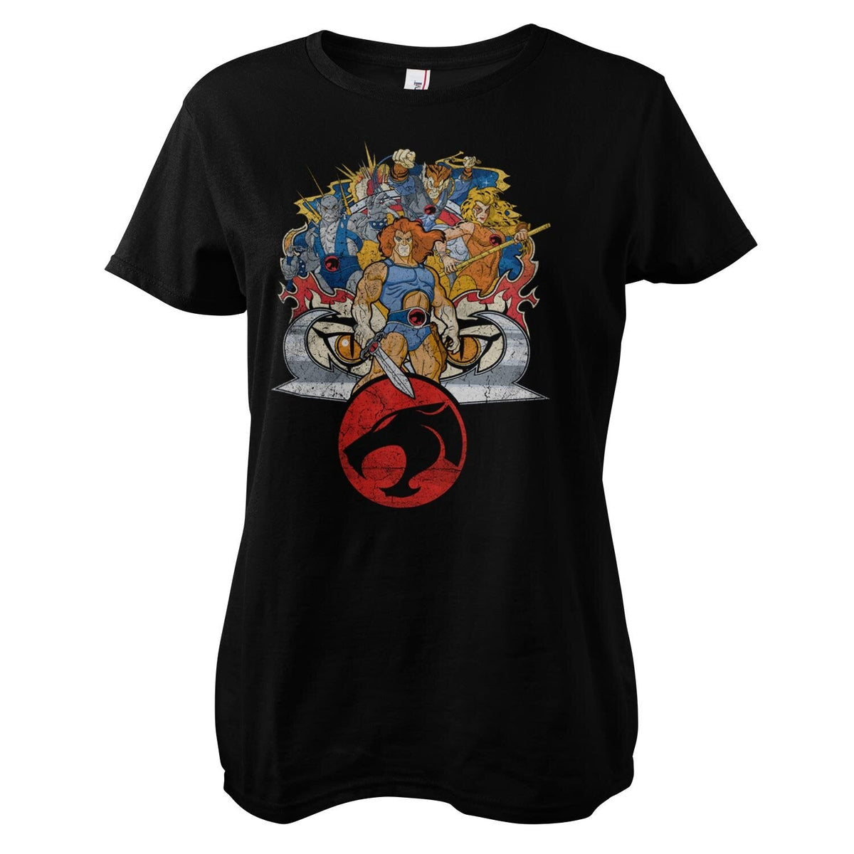 Thundercats (Cosmocats) Team-Up Girly Tee – T-shirt femme
