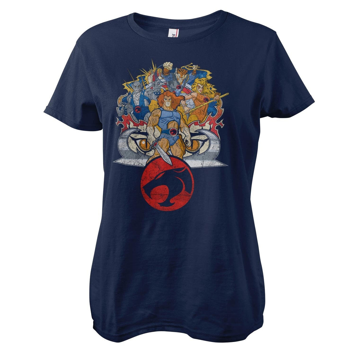 Thundercats (Cosmocats) Team-Up Girly Tee – T-shirt femme