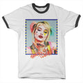 Harley Quinn Kiss Ringer Tee – T-shirt ringer