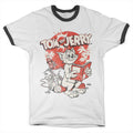 Tom & Jerry (Tom et Jerry) Vintage Comic Ringer Tee – T-shirt ringer
