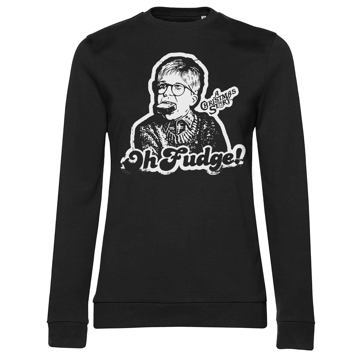 A Christmas Story - Oh Fudge Girly Sweatshirt – Sweat femme