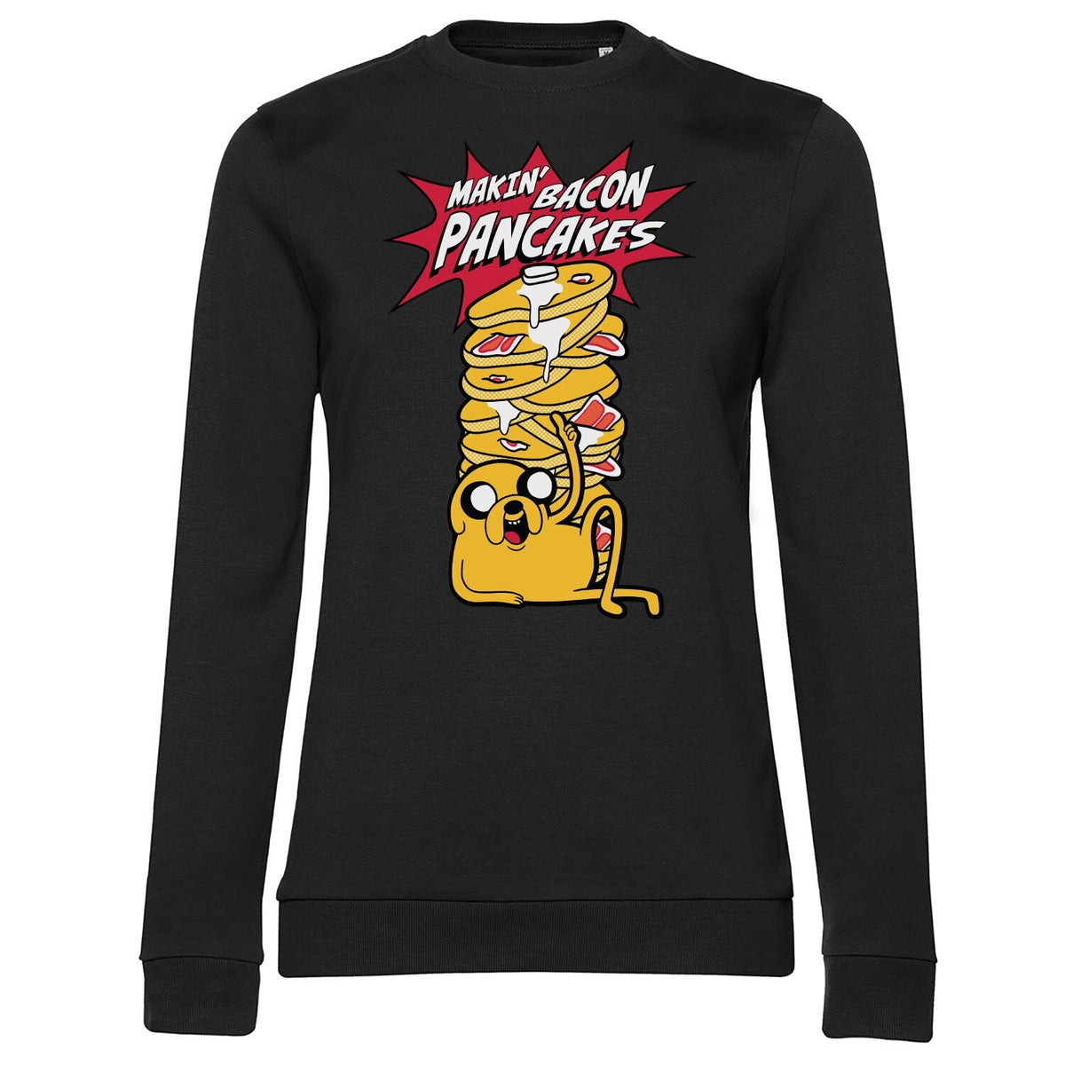 Makin' Bacon Pancakes Girly Sweatshirt – Sweat femme