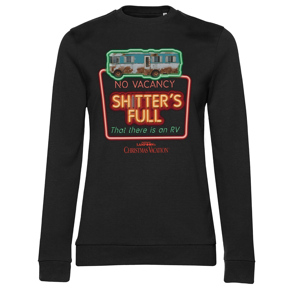 Bonjour les vacances - No Vacancy - Shitter's Full Girly Sweatshirt – Sweat femme