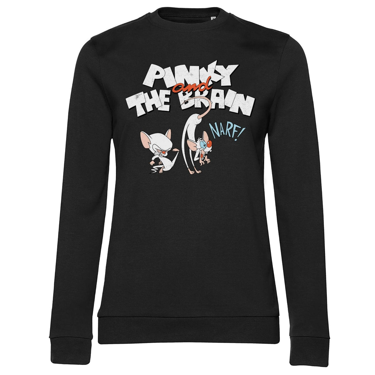 Pinky and The Brain (Minus et Cortex) - NARF Girly Sweatshirt – Sweat femme