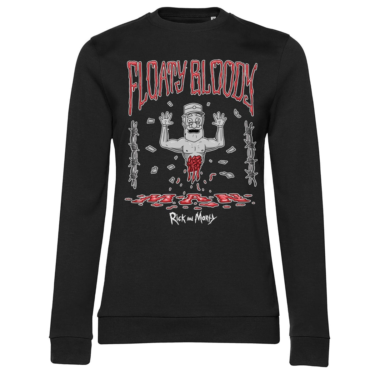 Floaty Bloody Man Girly Sweatshirt – Sweat femme