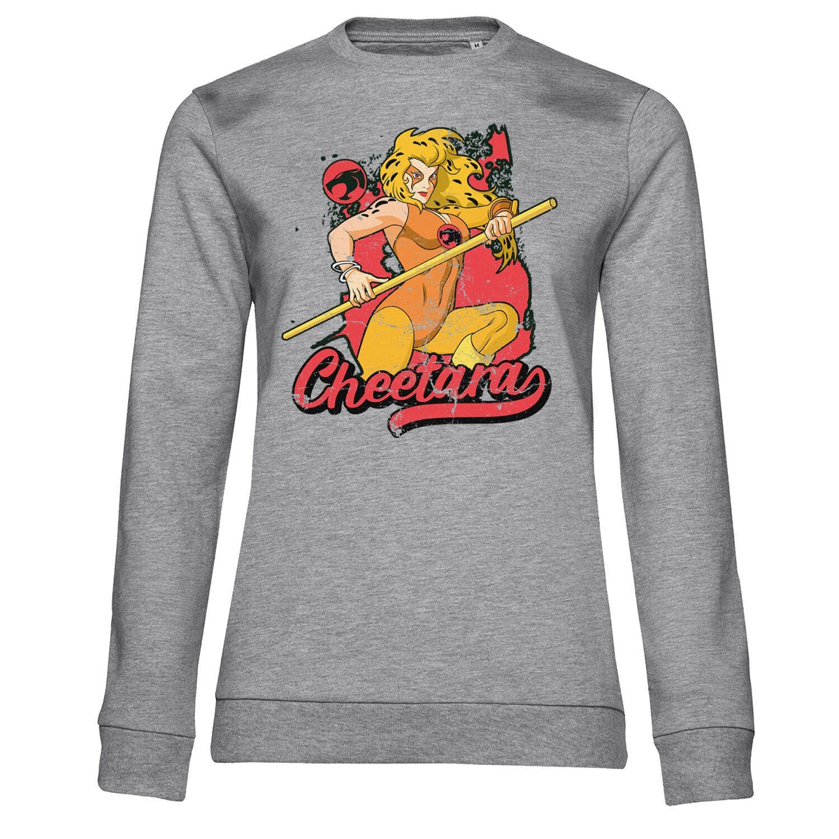 Thundercats (Cosmocats) - Cheetara Distressed Girly Sweatshirt – Sweat femme