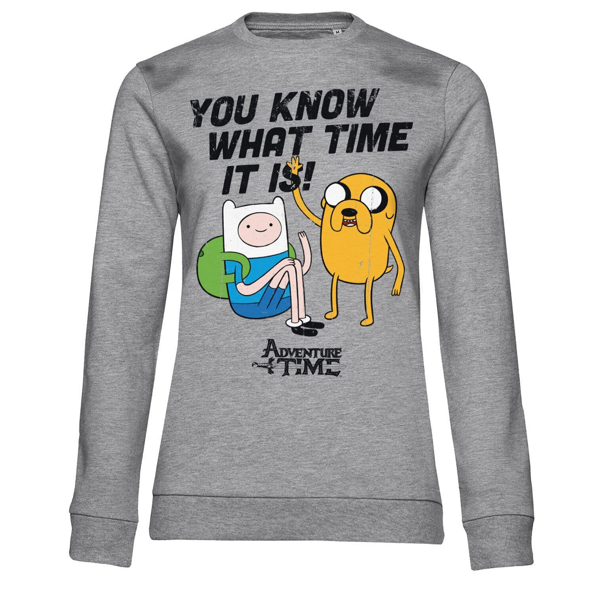 It's Adventure Time Girly Sweatshirt – Sweat femme